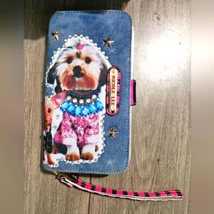 Cute Dog Motif wallet